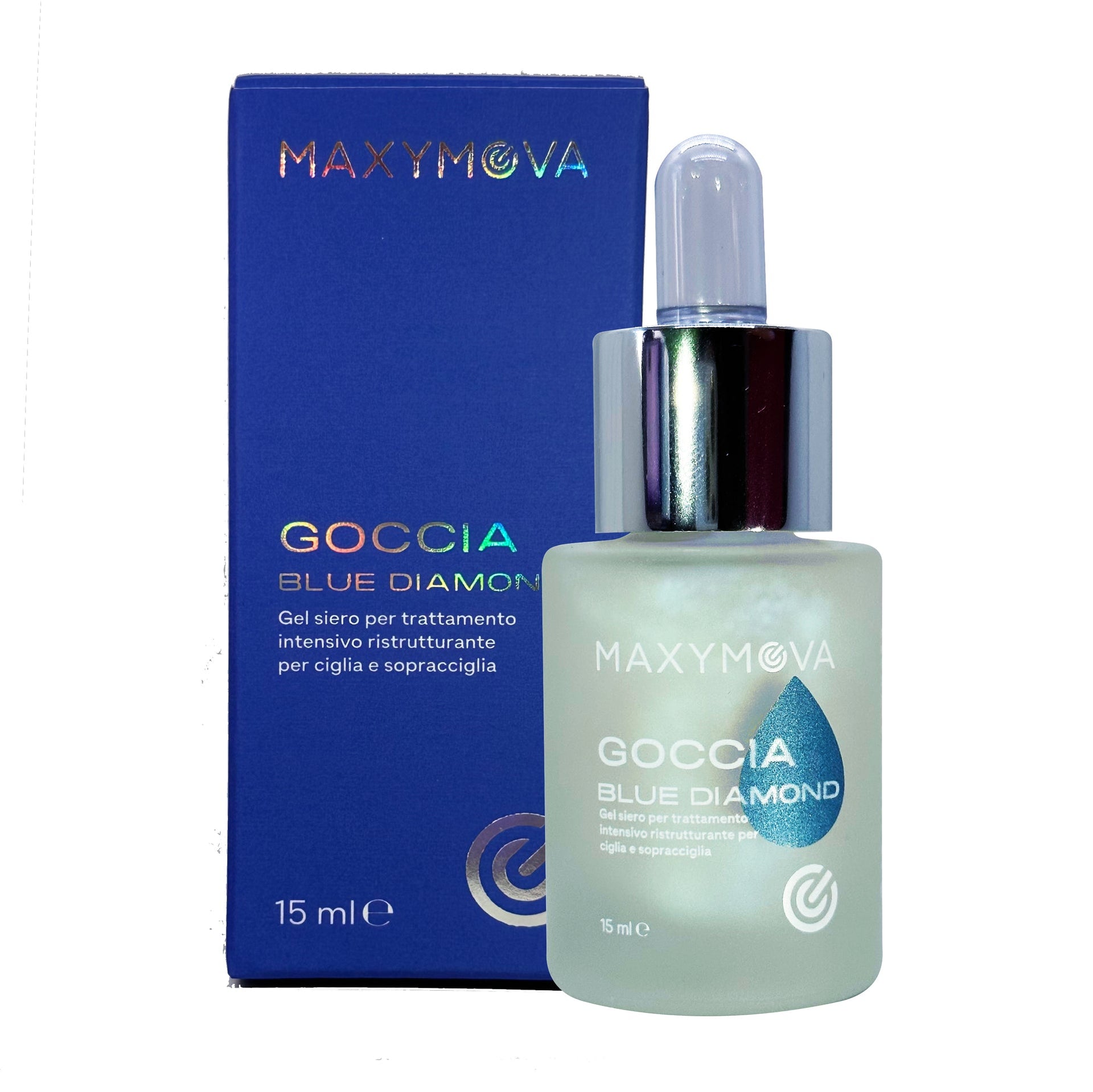 Maxymova -  Blue Goccia Restructuring Lash & Brow Treatment Serum (15ml Bottle)